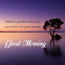good-morning-silence